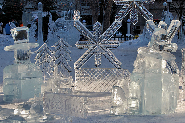 Winter Carnival Ice Sculptures Winter Carnival Ice Sculptures