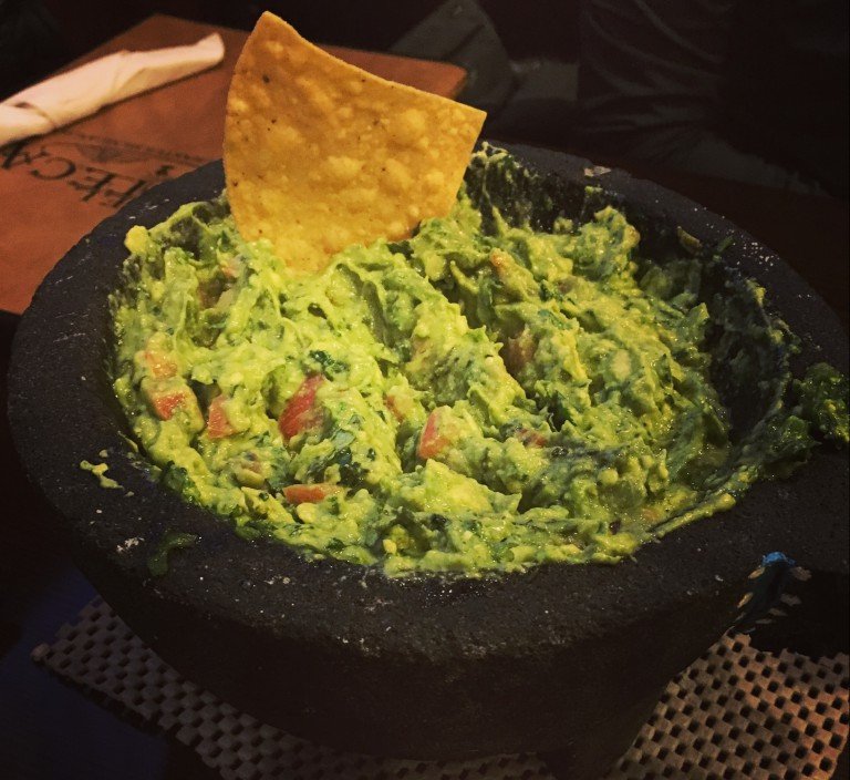 Guacamole from El Azteca Guacamole from El Azteca